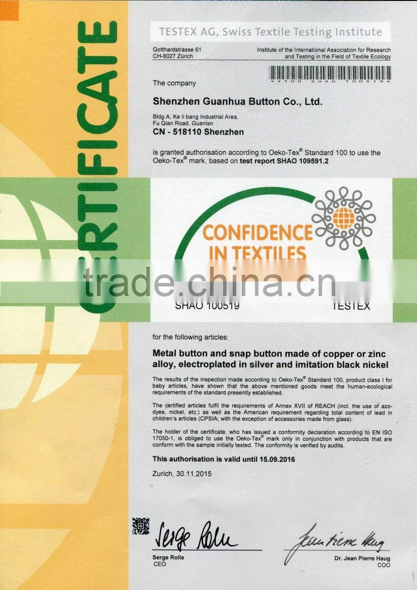 Fashion Custom rhineston jeans button