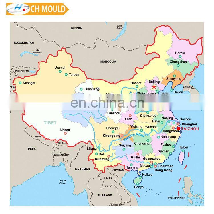 China manufacture plastic big flower pot mould for sell