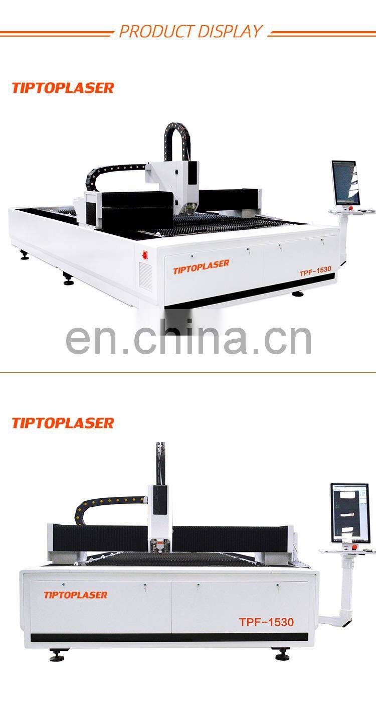 CNC fiber laser cutting machine for Stainless steel Aluminum copper