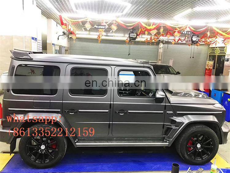 2019y new G class W464 G63 G500 G350 front bumper fender lights rear bumper body kit for cars w464 W463A G63 b style car kit set