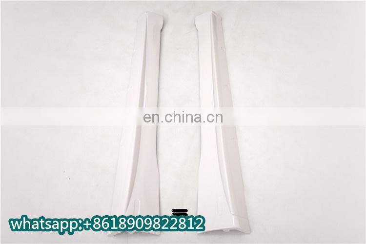 Smart body kit fit for Smart b style body kit front lip side skirt rear diffuser spoiler and exhaust auto upgrad body kit