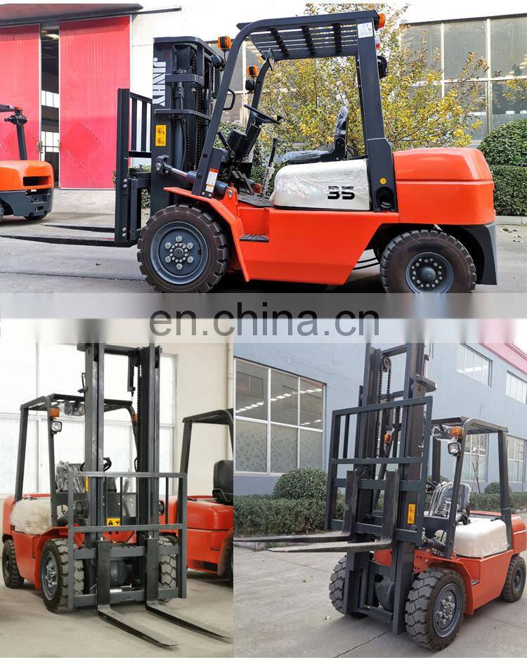 Diesel Mini Forklift Truck Small Rough Terrain Forklift Price LPG Forklift 3 ton 4 ton 5 ton
