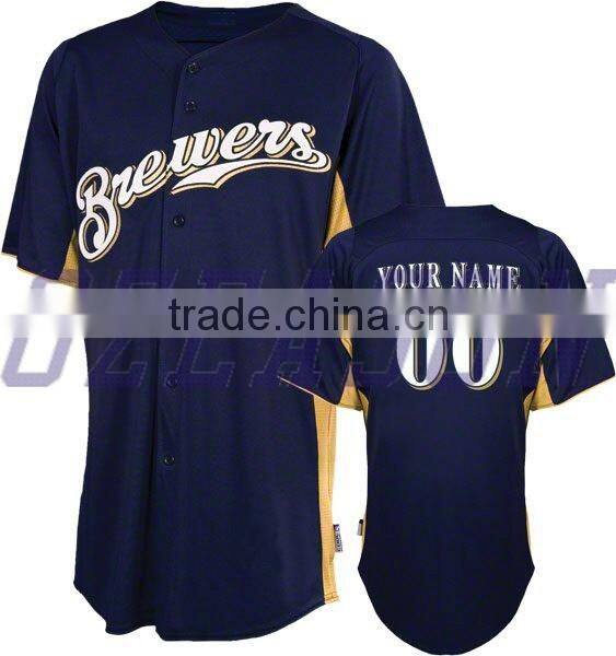 Popular full button cheap blank baseball jersey wholesale no MOQ limited