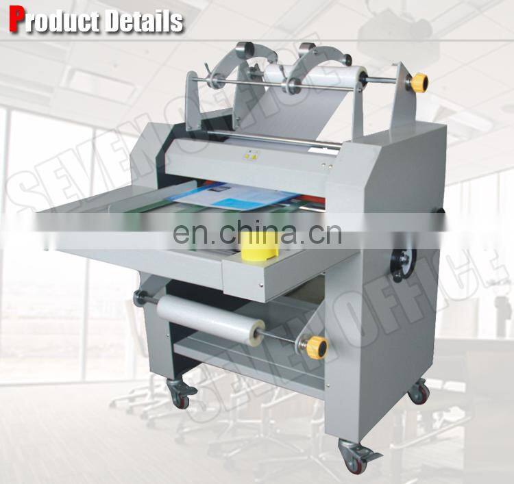 No MOQ electric automatic thermal laminator laminator stainless steel roller hot laminate machine factory