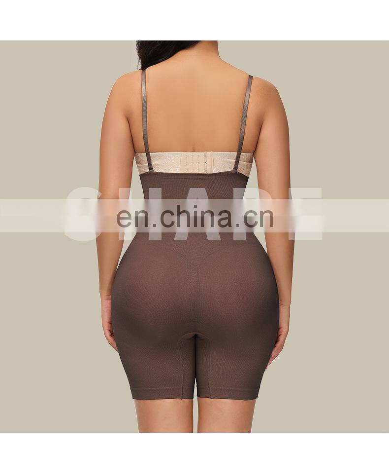 2021 European and American cross-border sling seamless seamless high-elastic underwear ladies waist gather corset