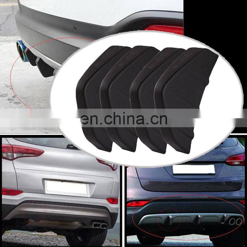 ChangZhou HongHang Manufacture Auto Car Accessories Rear Apron, Glossy Carbon Fiber Rear Lip Diffuser for Universal