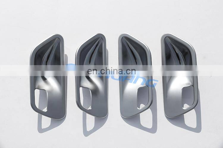 4pcs ABS Chrome Interior Door Handle Bowl Trim Cover Sticker For BMW 3 4 Series f30 f32 f35 316i 318i 320li Accessory