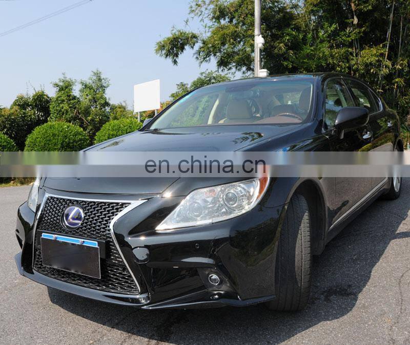 Runde Resin Material Body Kit Modified F Style LS600h Suitable For 2006-2012 Lexus LS460 Front Bumper With Front Grille Fog Lamp