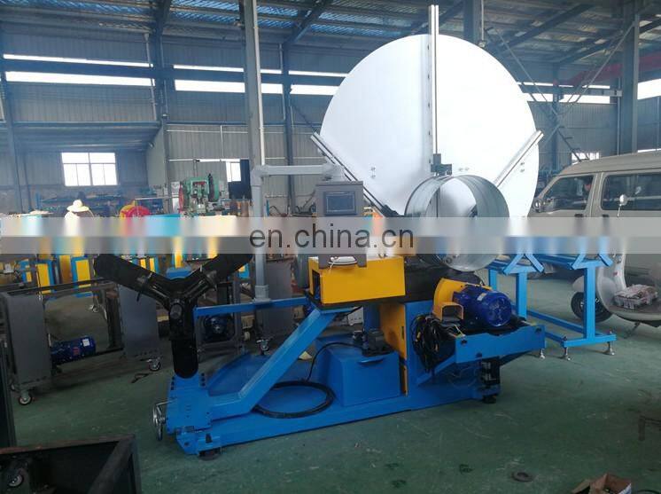 Spiral Duct Making Machine Air Tube Spiral Ducting Machine Round Ductformer