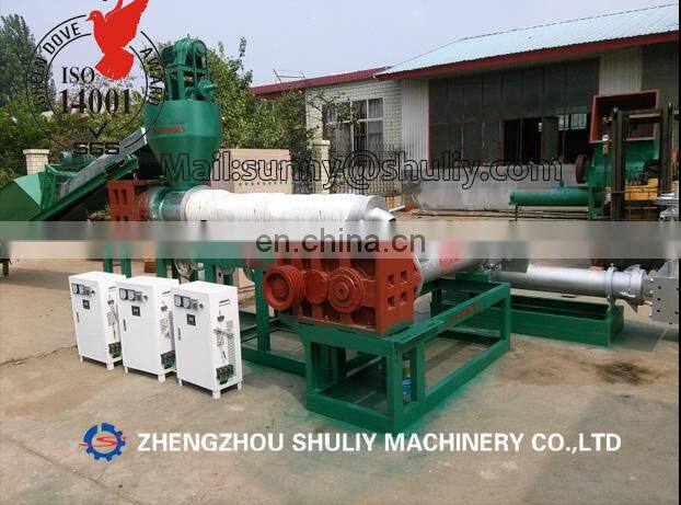 plastic crusher machine for sale/plastic recycling granulator machine/PP PE PET waste plastic granules making machine