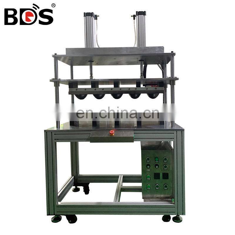 Direct Manufacture Auto N95 Cup Non woven respirator machine--BDS Cup Mask Edge Welding and Cutting Machine