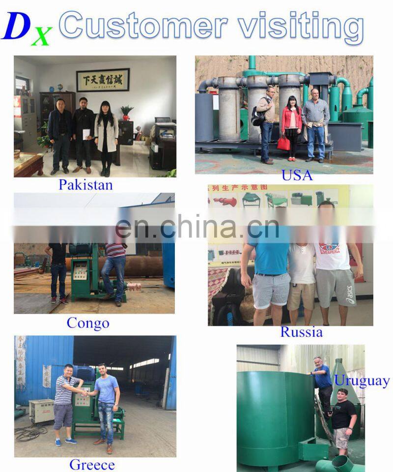 Dry distillation wood charcoal carbonization machine made in China