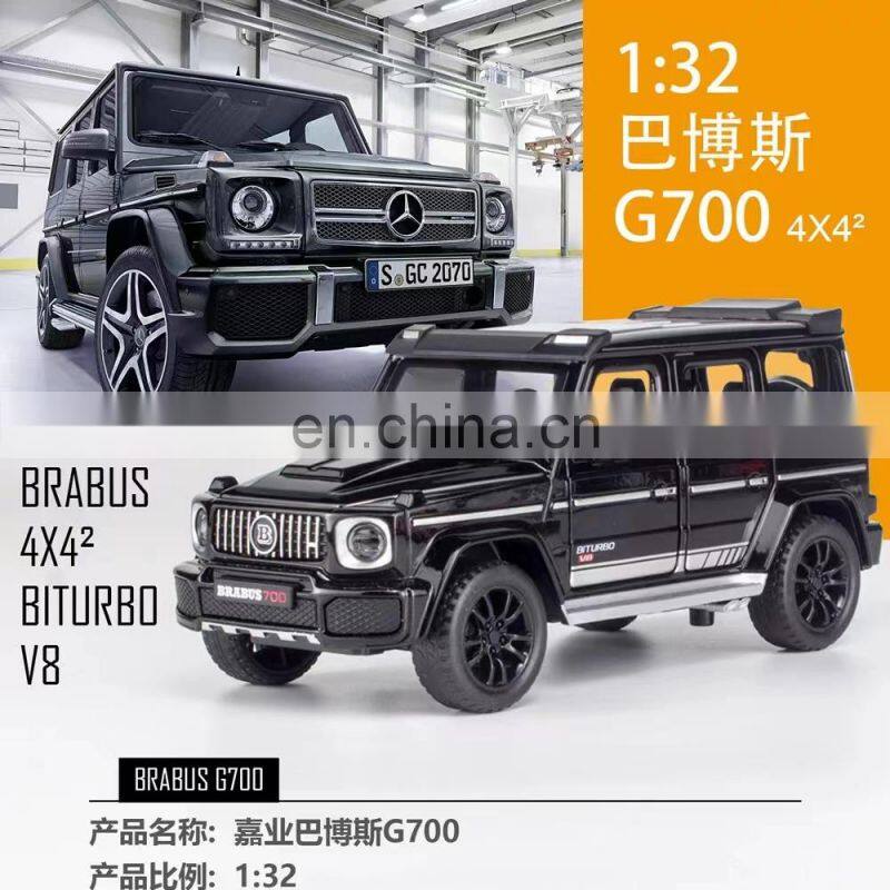 1:32 diecast alloy TOY CAR off-road vehicle model pull back toy BRABOS 700 SUV
