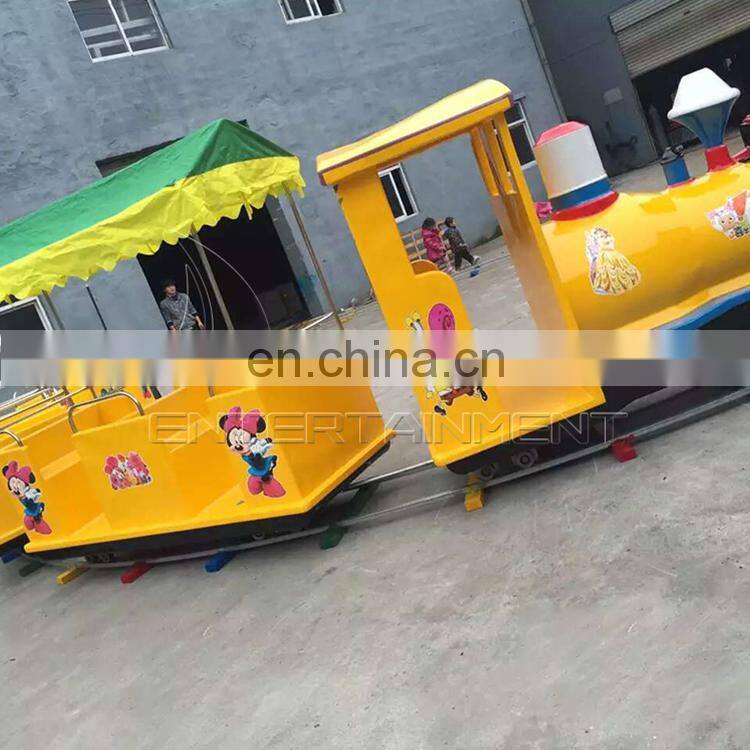 christmas carnival games electrical train with tracks for children