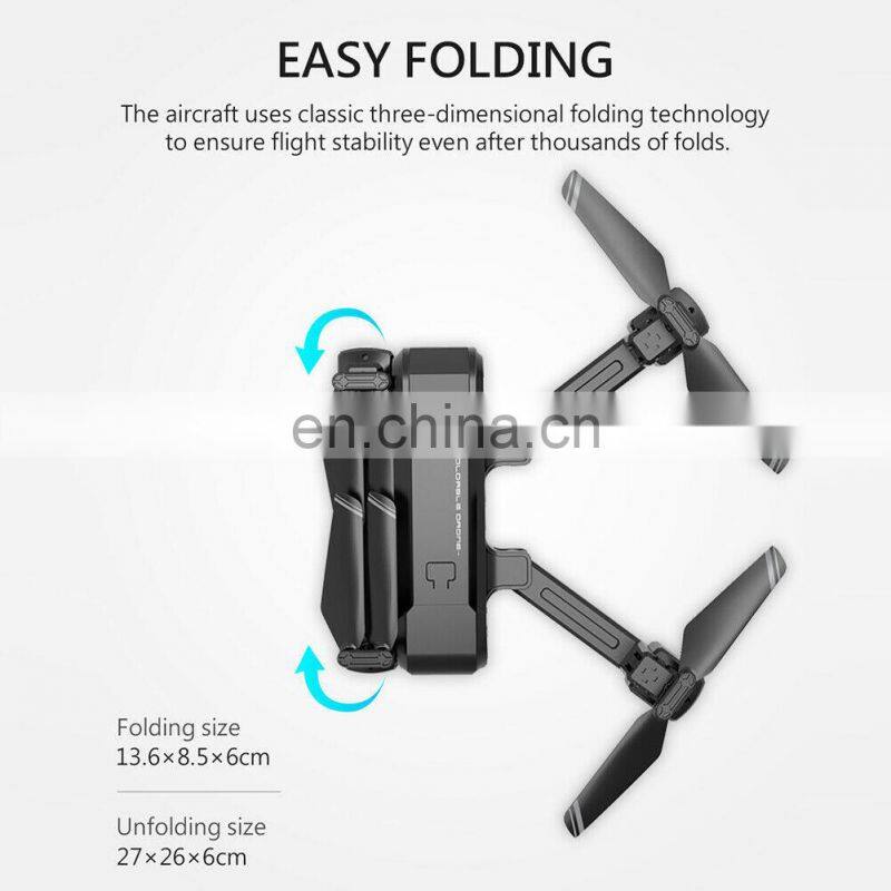 KF607 Mini Drone with Camera Drone 4K with 2 Camera RC Quadcopter HD WiFi FPV Optical Flow Helicopter Toys