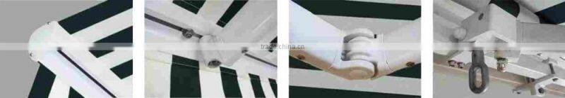 Outdoor Automatic wholesale 6X4m retractable sunbrella awnings Foshan awning