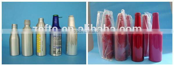 colored aluminum cosmetic bottle,skin care use aluminum bottle