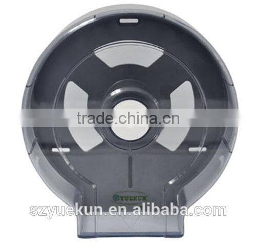 Yuekun factory supply roll paper manual lockable wall mounted plastic mini paper dispenser YK2085