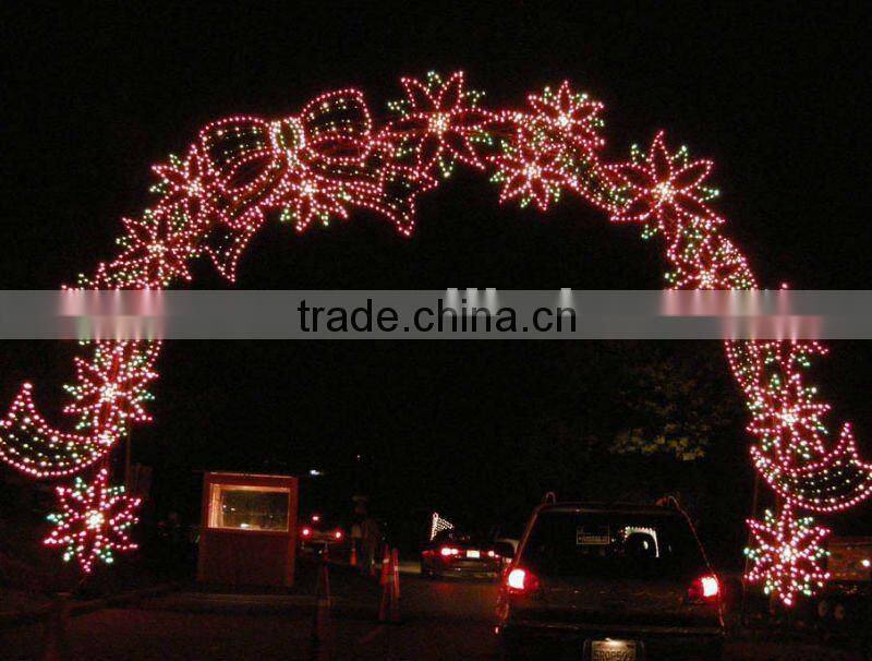 2014 christmas arches Lights decoration
