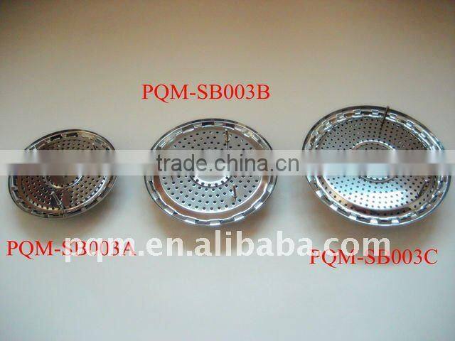 Senior durable stainless steel collapsible steamer basket 003B
