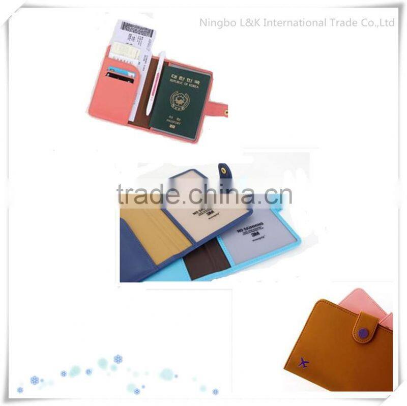 custom travel leather passport holder, business card holder