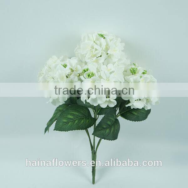Cheap artificial flowers/ artificial hydrangea for wedding decoration