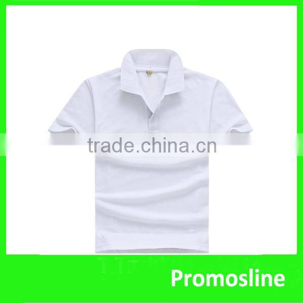 Advertising Promotional blue polo custom embroidery