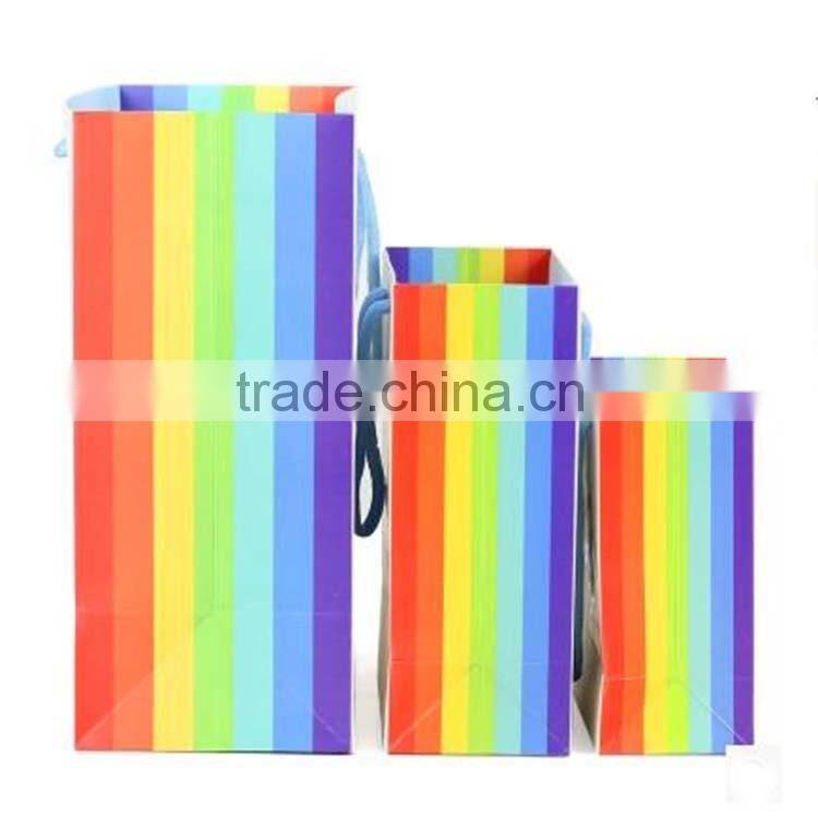 Competitive Price Custom Luxury Full Color Paper Shopping Bag with Logo Printed Manufacturer