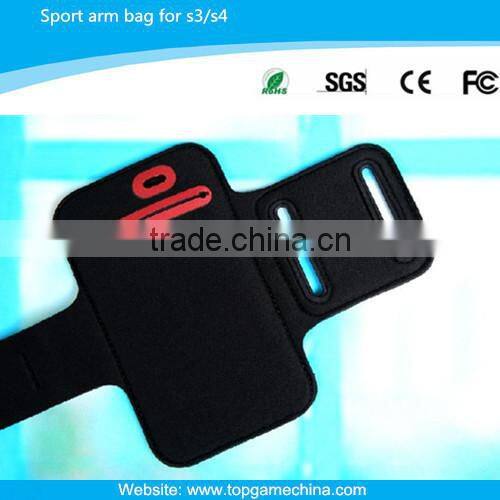 Neoprene+phone waterproof case for Samsung S3/S4 mobile phone arm bag