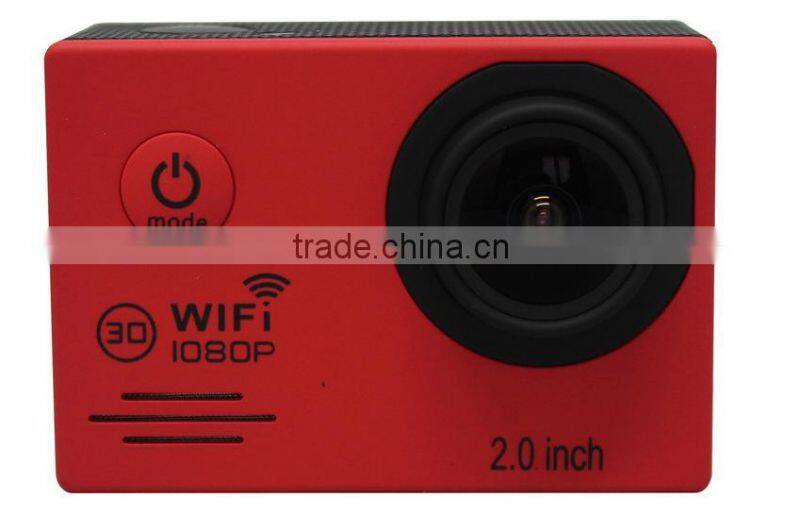 SJ7000 Full HD 1080P Waterproof Action Camera WIFI Sports Camcorder +Extra battery + Charger 2.0"LCD Diving Helmet Camera DVR