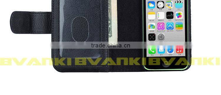 Hot Leather Cell Phone Case For iPhone Case Leather,Cases For Mobile 2015 For iPhone Casings,Credit Card Hard Case For iPhone 5C