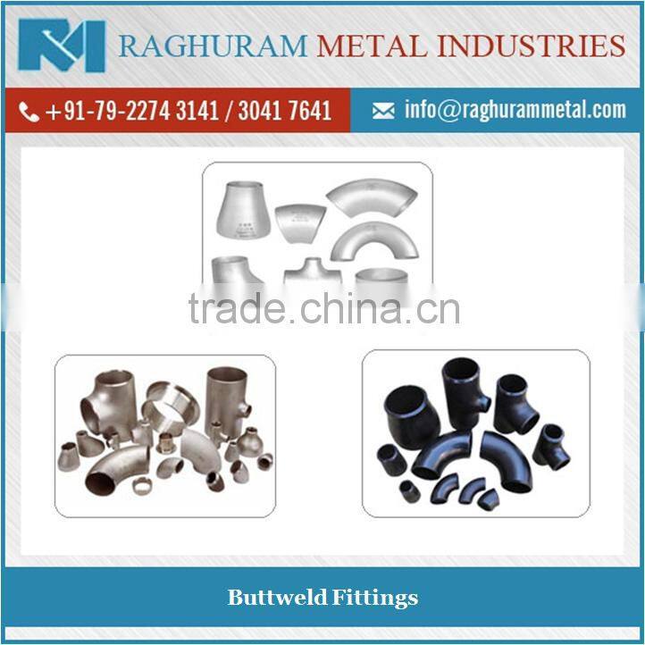 Carbon Steel Butt Welded Pipe Fittings for Sale