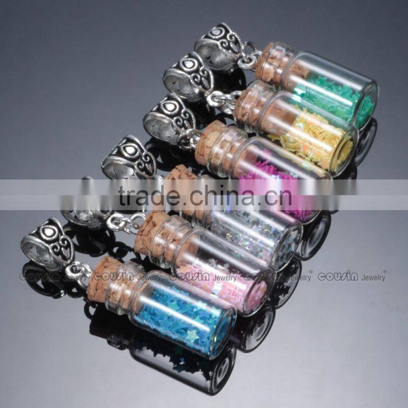 Pendant Necklace Drifting Bottle DZ0128f