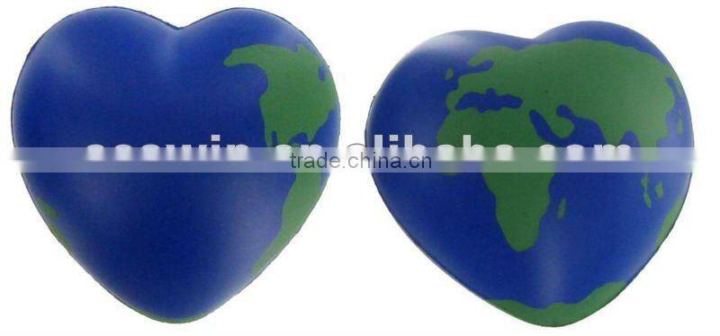 gift PU foam peanut stress toy ball