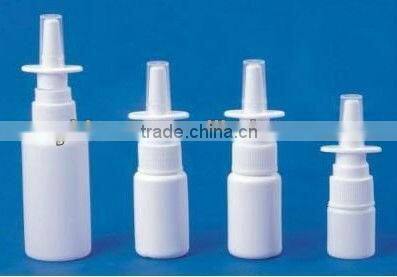 bulk sale 50ml pet black nose sprayer bottle