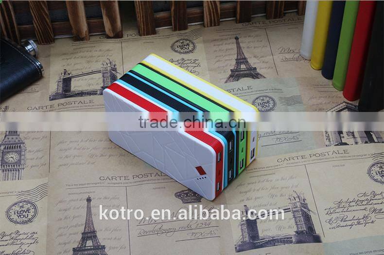 4000mAh 8000mAh Li-polymer Cube battery charger pack Portable Power bank for iphone