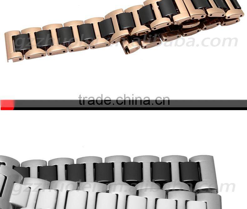 16|18|20mm Stainless steel bracelet wristbands waych band
