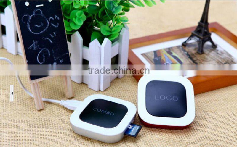 Factory price USB hub 2 high speed card reader