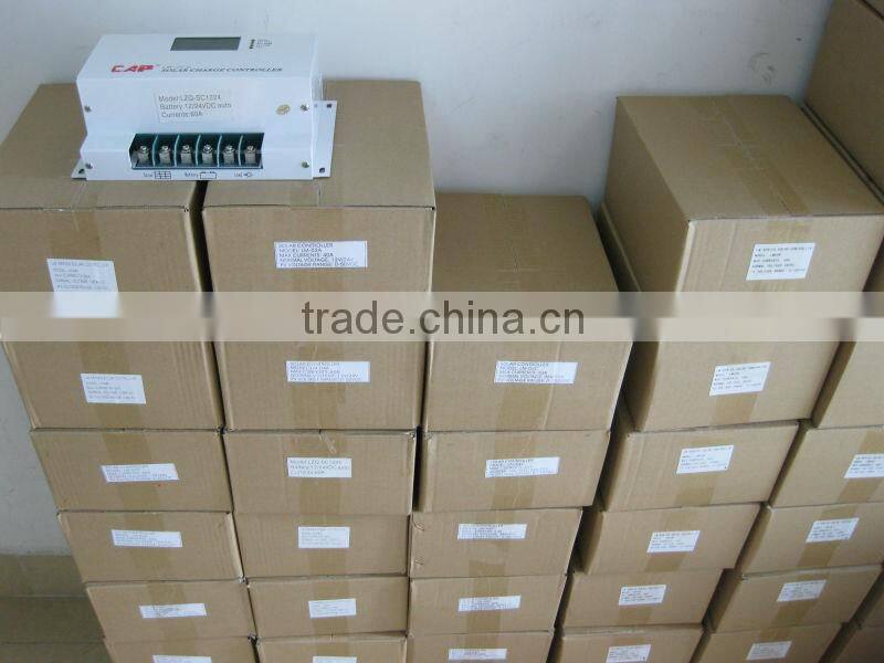 lcd mppt solar charge controller 10a~80a 12v 24v 48v 96v 120v for home use