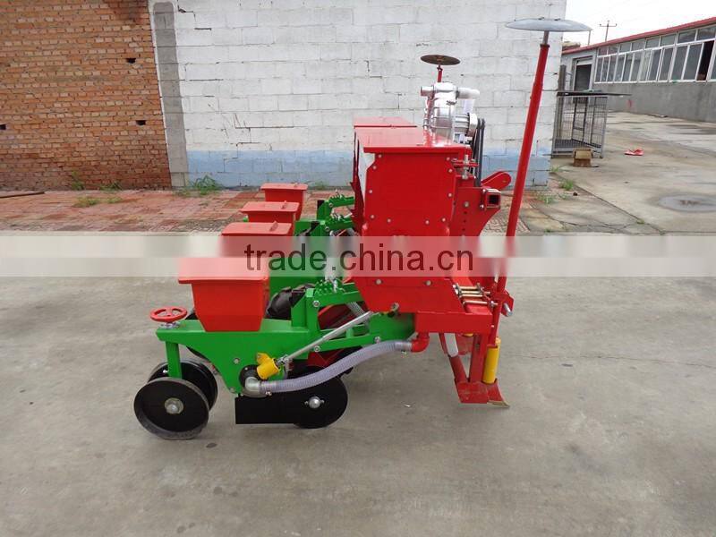 4 rows air suction precision corn seeder