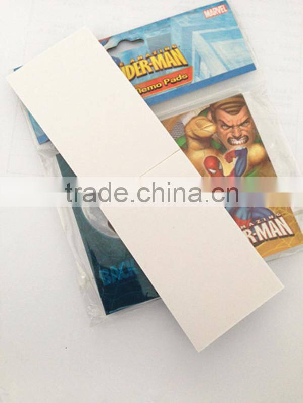 mini pocket looseleaf glued memo pad