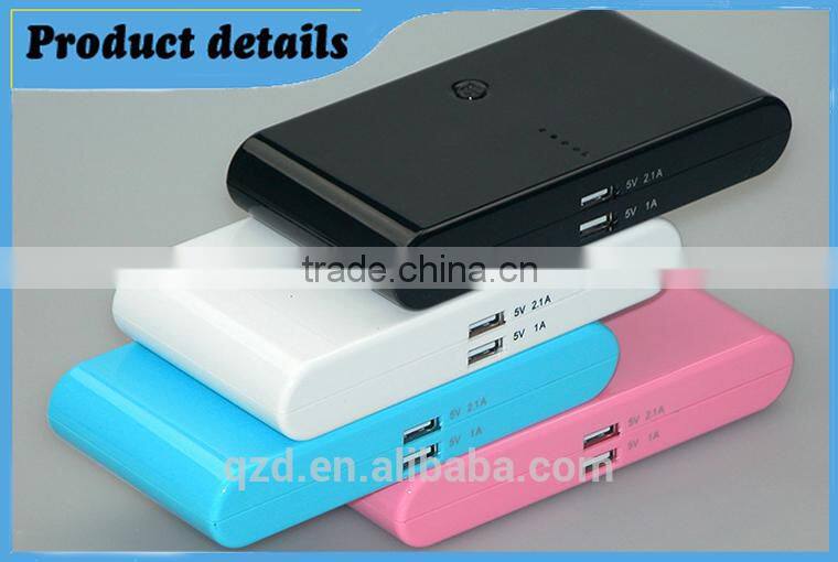 Fast charged high quality power bank 24000mah