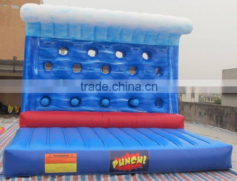 inflatable punch wall, inflatable interactive games for adults