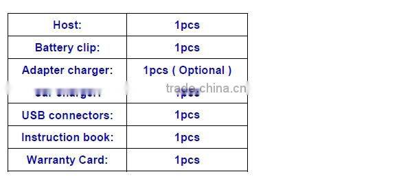 Shenzhen Auto Parts Jump Starter Mobile Power Supply