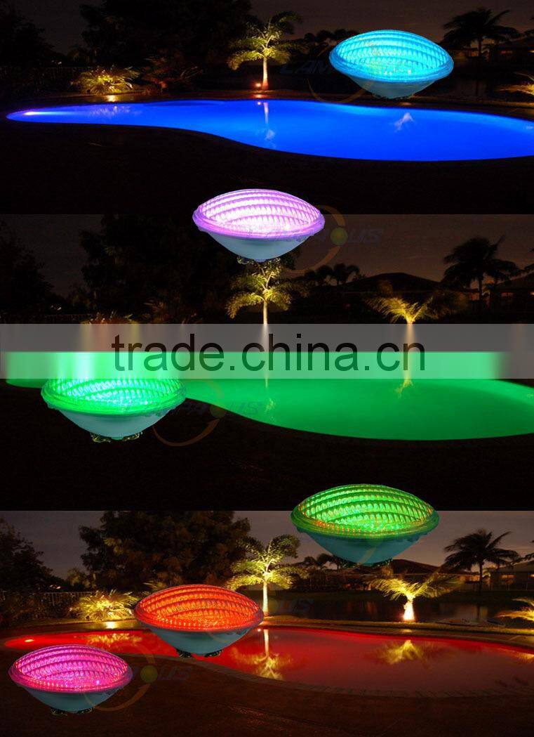Top quality ip68 led underwater lighting rgb swimming pool lights led waterproof pool lights PAR56 lamp bulb