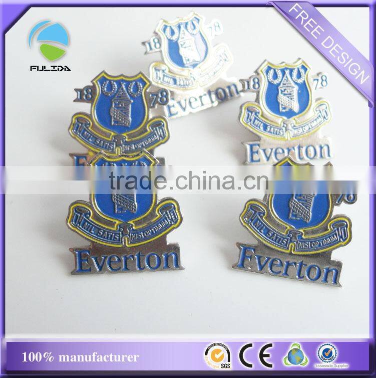 shield shaped everton the Britain city name metal souvenir badge
