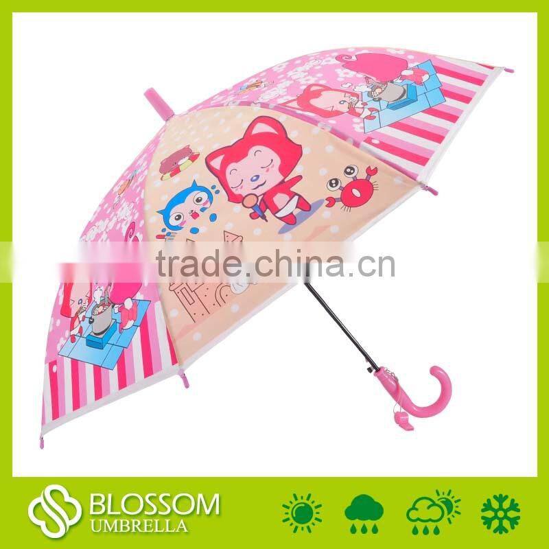 POE mini child cartoon umbrella,happy child umbrella