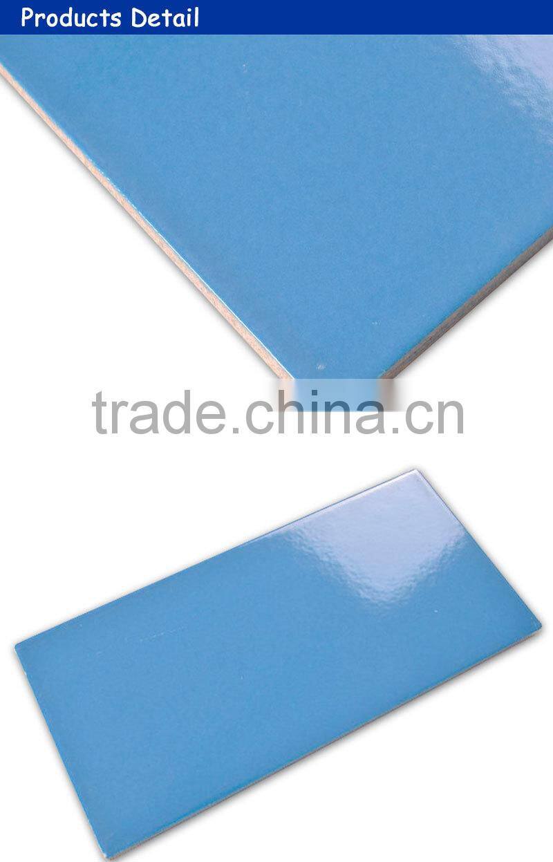 240*115 wholesal rectangular abov ground blue swim pool tile price