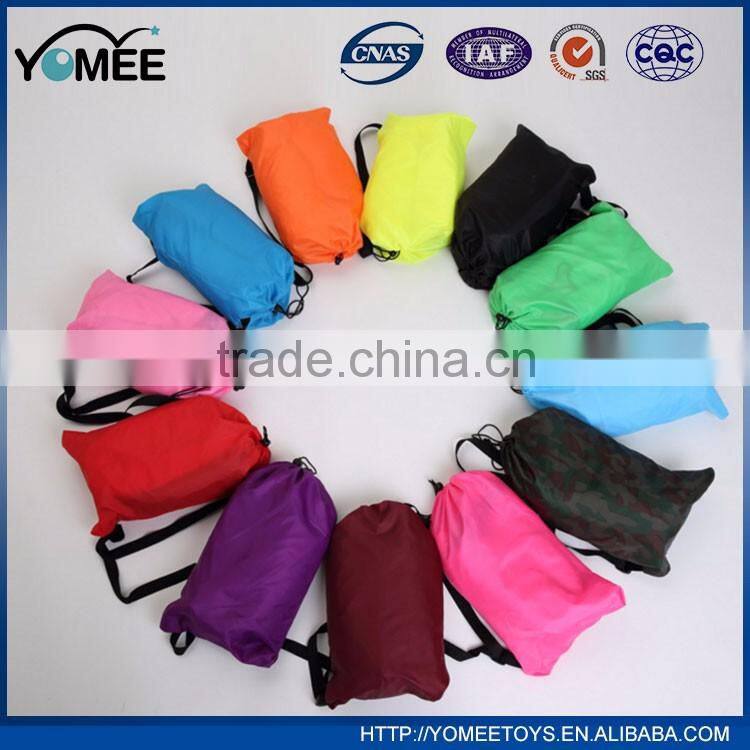 Garden brand furniture Laybag camping wind pouch nylon air sleeping bag lazy bag sofa gojoy inflatable air sleeping bag
