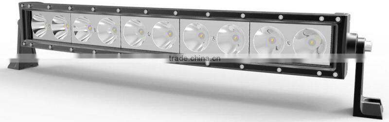 curved single row led light bar 20 30 40 50 inch,100w 140w 200w 240w c ree led curved light bar for trucks